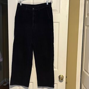 Vintage Navy Corduroy Pants
